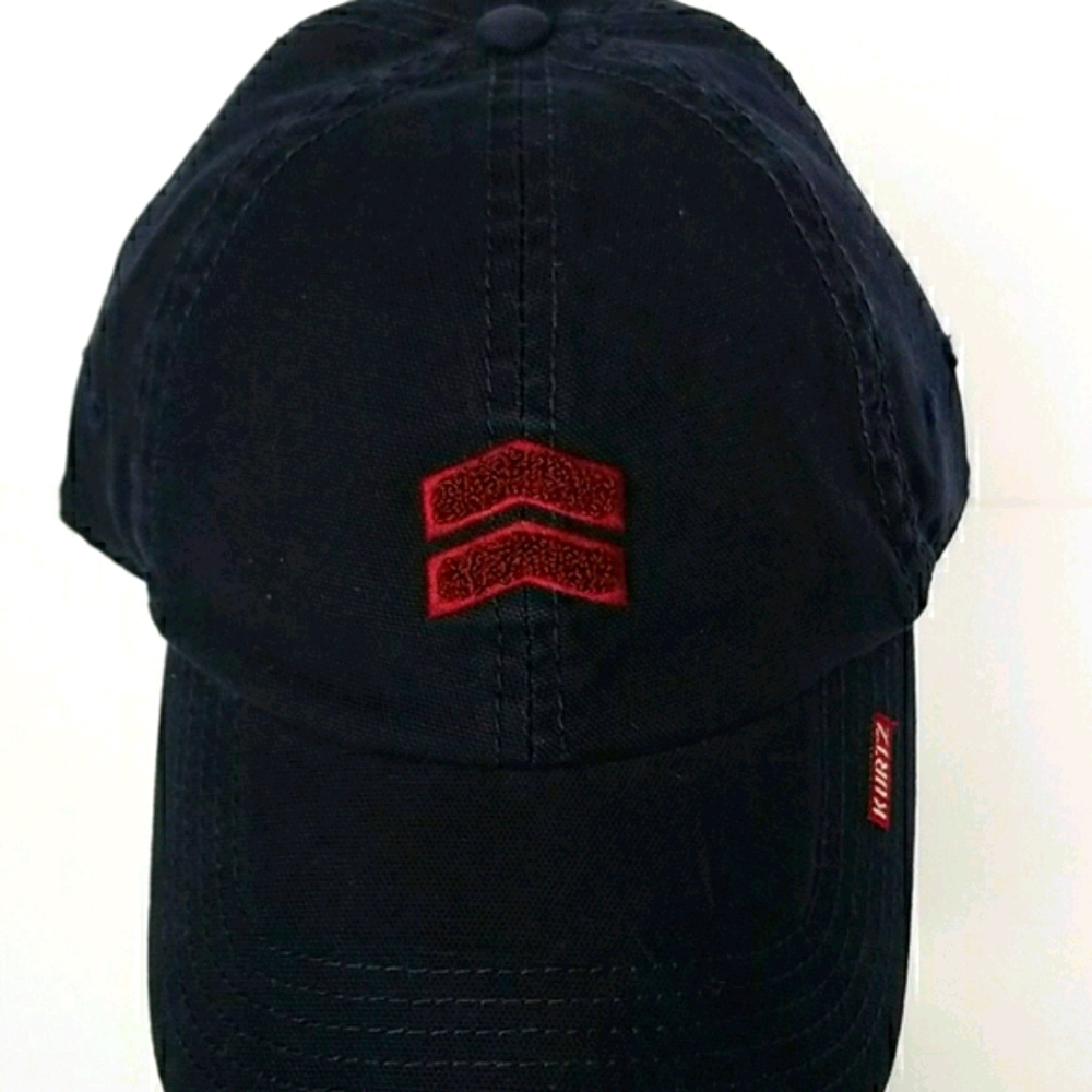 A. KURTZ Infantry Blue Chevron Baseball Cap OSFA - Picture 10 of 16
